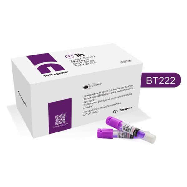 Bionova® BT222 1h Biological Indicator for Steam (50st)